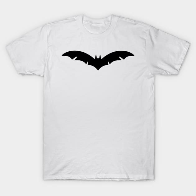 Halloween Bat T-Shirt by The Print Palace